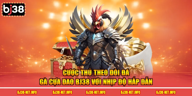 Cược thủ theo dõi đá gà cựa dao bj38 với nhịp độ hấp dẫn