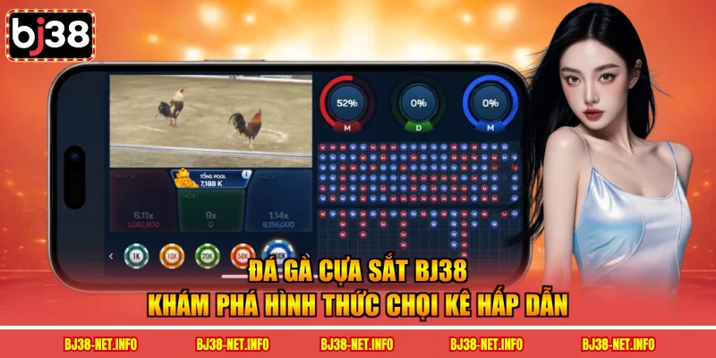 đá gà cựa sắt bj38