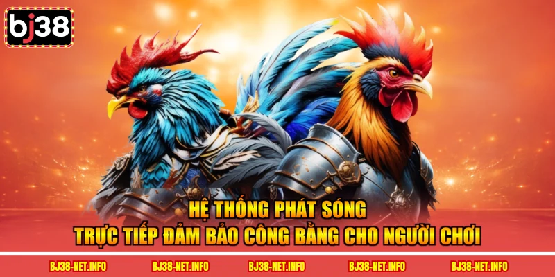 Hệ thống phát sóng trực tiếp đảm bảo công bằng cho người chơi