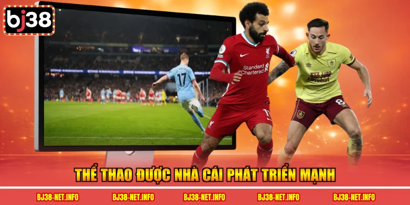 Thể thao được nhà cái phát triển mạnh